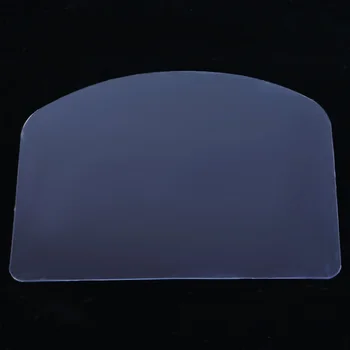 

KANNERT 2PC Plastic Kitchen Cutter Cake Spatulas Cake Pastry Spatulas Butter Scraper Transparent Scraper Cake Tool Plastic Dough