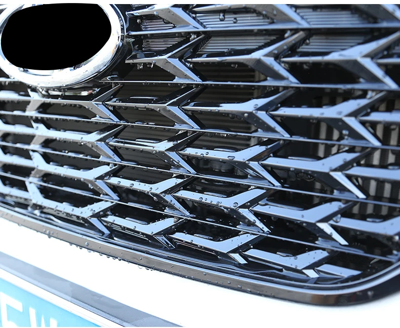 Lsrtw2017 Abs автомобиля Передняя решетка чистая средняя сетка для hyundai Tucson