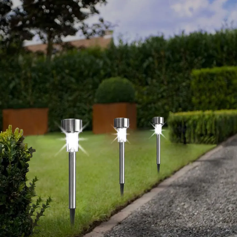 Luzes do Jardim ao ar Movido a Energia Paisagem ao ar Led para Villa Pacote Solar Livre Caminho Luzes Ponto Jardim Parque Varanda 16 7 Cheap Luminárias gramado