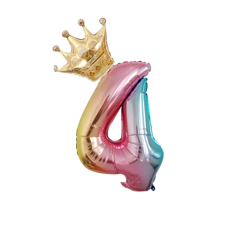 2pcs-Gradient-Color-Happy-Birthday-Decorations-Foil-Balloon-Rainbow-32inch-Number-Crown-Balloons-Wedding-Party-Baby (5)