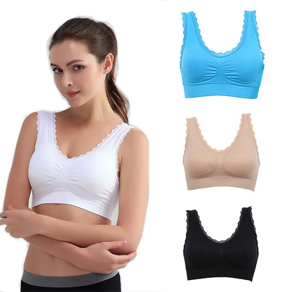 sports padded bra