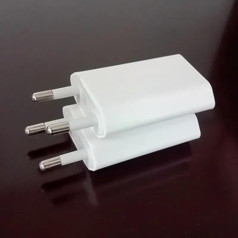 Настенное зарядное устройство A + EU USB с питанием от переменного тока для iPhone 5S 5C 4S 6