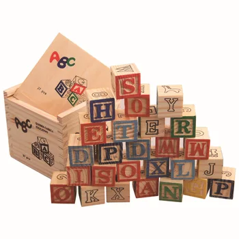 

27pcs/1set Children's Building Puzzle Digital Alphabet Blocks Toy Early Education Toys for 1-3 Years Old