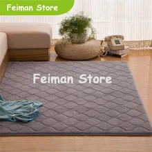 Классический твердый ковер из пены памяти большой коврик сетка коврик для прихожей ковер для спальни фиолетовый коврик стеганый ковер для гостиной