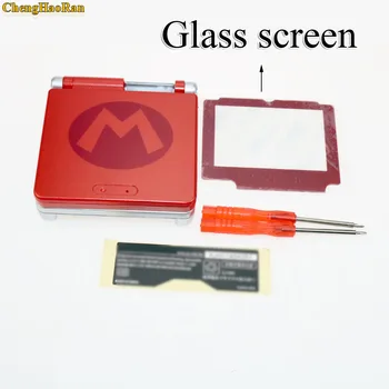 

4 models chose Glass Plastic Screen For Mario Limited Edition Full Housing Shell Case Cover for Gameboy Advance GBA SP Part Sets