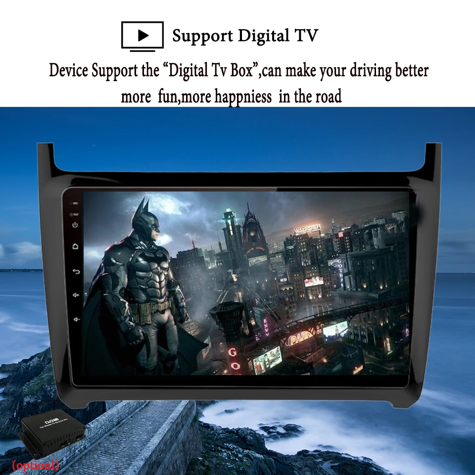 Sale 2Din Multimedia Video Player Android 9.1 GPS Navigation Radio WIFI For Volkswagen VW POLO 2012-2018 Sedan Cassette Stereo no dvd 17