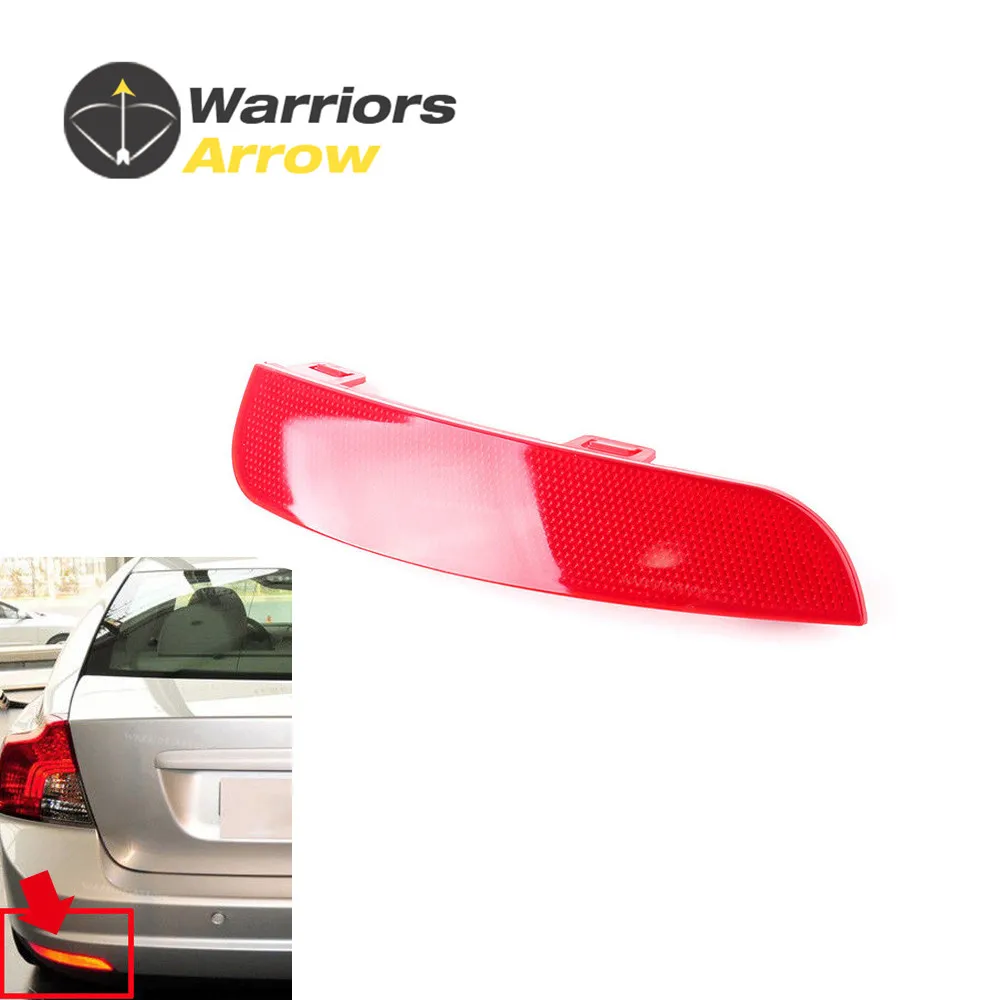 

30763345 For Volvo S40 V50 2008 Onwards 2009 2010 2011 2012 2014 Red Rear Left Bumper Reflector Lamp Light Lens