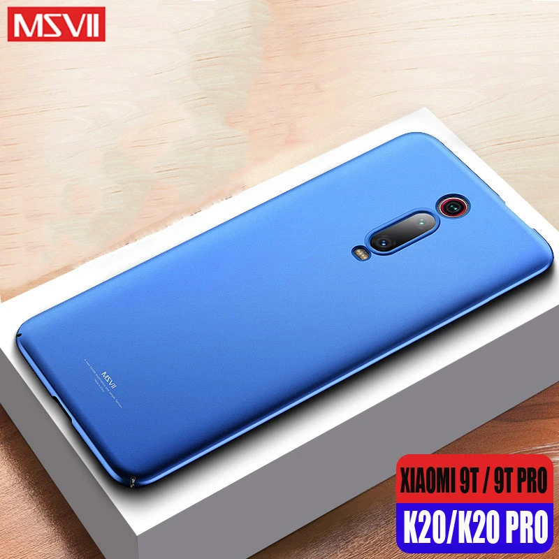 

xiaomi mi 9T Case MSVII Ultra Thin Matte Cover For Xiaomi Redmi K20 Pro Case Hard PC phone Case For xiaomi mi9T pro cases