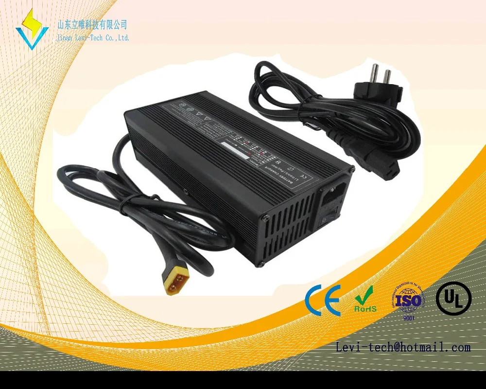 

360W 12V LiFePO4 Battery Charger 14.6V 20A charger 12V 20A XT60 Port with Aluminum case Use for 4S 12V Battery pack charger