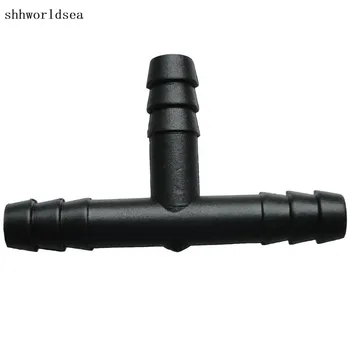 

shhworldsea auto clip fastener tubing &hose Tee connectors barbed on all Ends