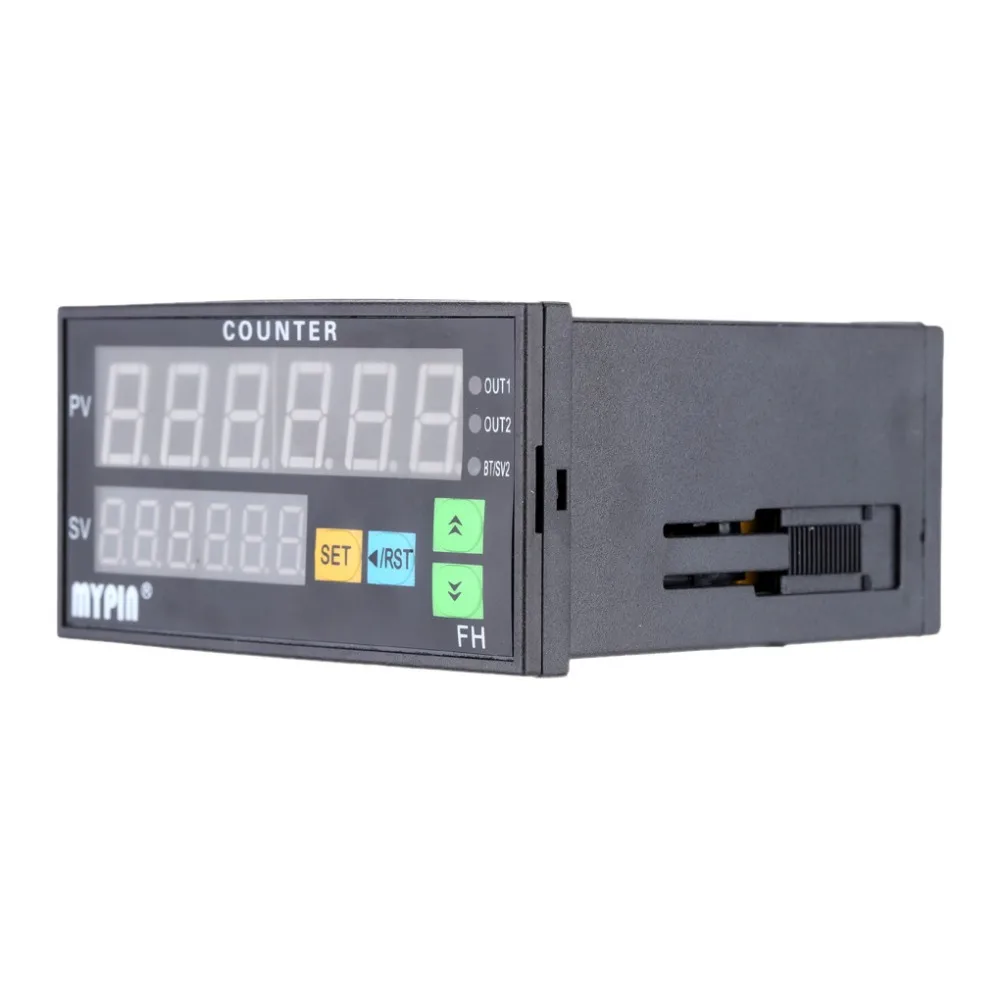 US $30.99 Fh8 6crnb Digital Counter Mini Electronic Length Batch Meter 1 Preset