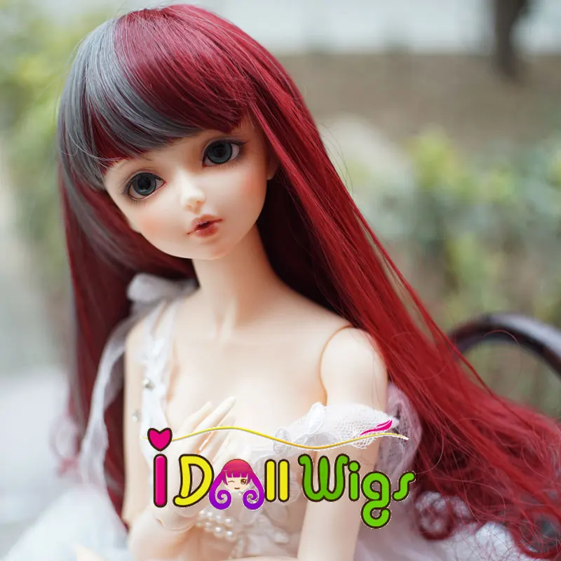 1/3 1/4 1/6 новый стиль Bjd SD парик куклы высокая температура проволоки длинные модные