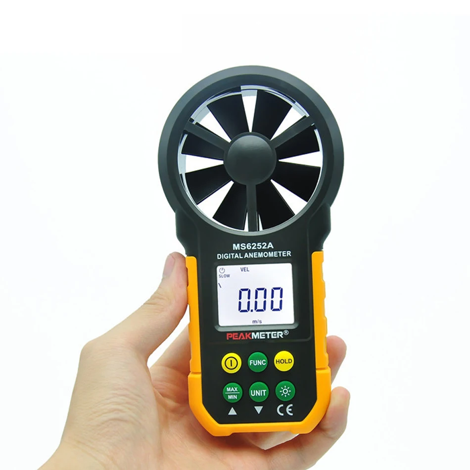 Professional High Quality Digital Anemometer Wind Speed Air Volume