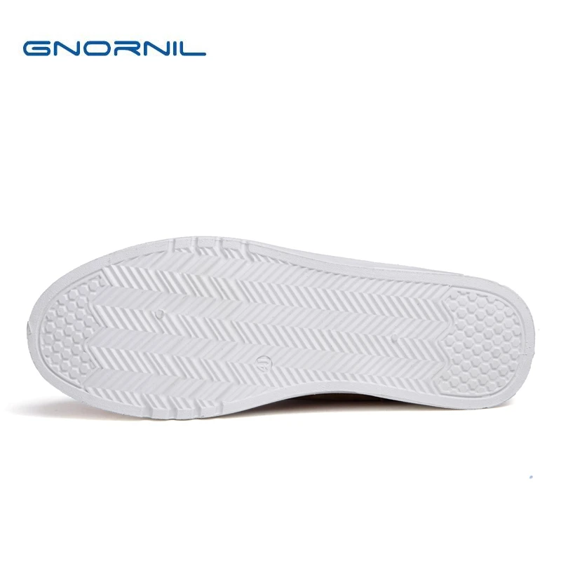 GNORNIL/Брендовые мужские зимние ботинки из флока с боковой молнией зимняя теплая