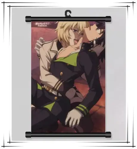 Аниме-постер Owari no Seraph настенная прокрутка печатная картина домашний декор