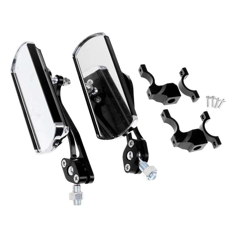 1 Pair Bike Bicycle Classic Rear View Mirror Handlebar Flexible Safety Rearview FK88