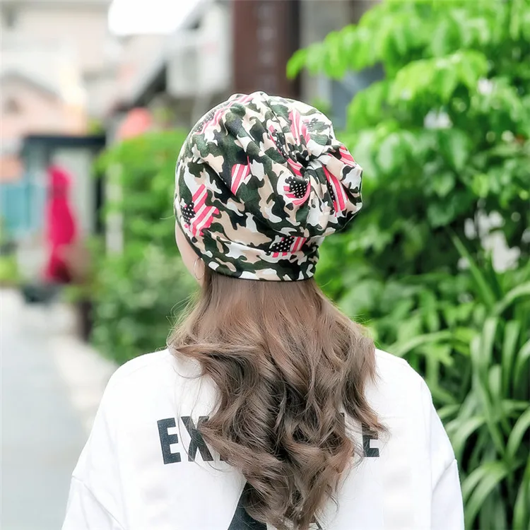 2018-Newest-Multi-functional-Women-Print-Beanies-Casual-Hat-Female-Fashion-Spring-Cotton-Hats-Casual-Ponytail ACI24 (9)