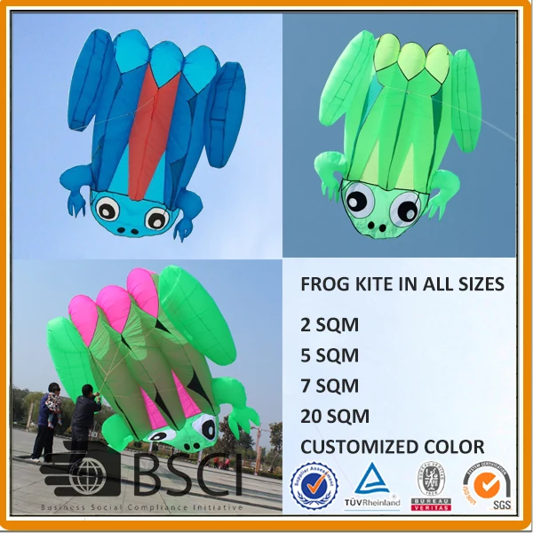 

2 sqm Frog Kite, soft kite, show kite, Lifter