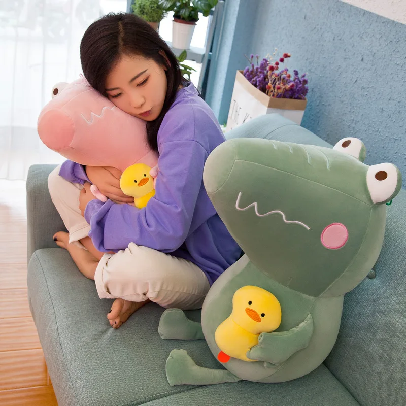 1pc 25/35/45cm Simulation Crocodile Plush Toys Stuffed Soft Animals Plush Cushion Pillow Doll Home Decoration Gift for Baby