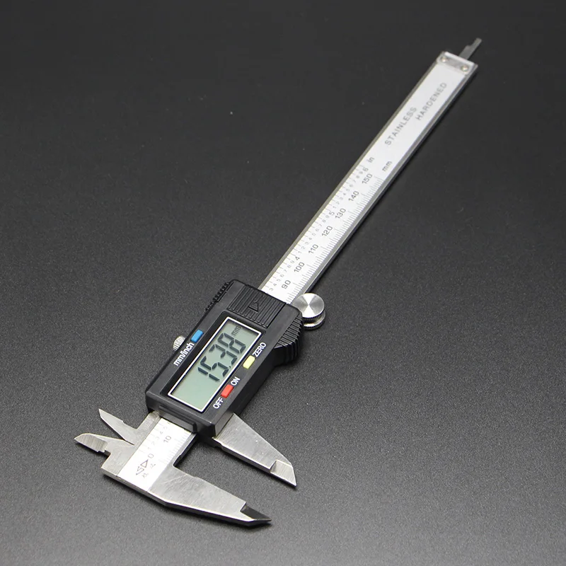 Vernier Caliper 150mm 6inch Accuracy 0.01mm Luminous Digital Display