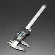 Cheaper Vernier Caliper 150mm 6inch Accuracy 0.01mm Luminous Digital Display Sainless Hardened Industria Professional Senal Output