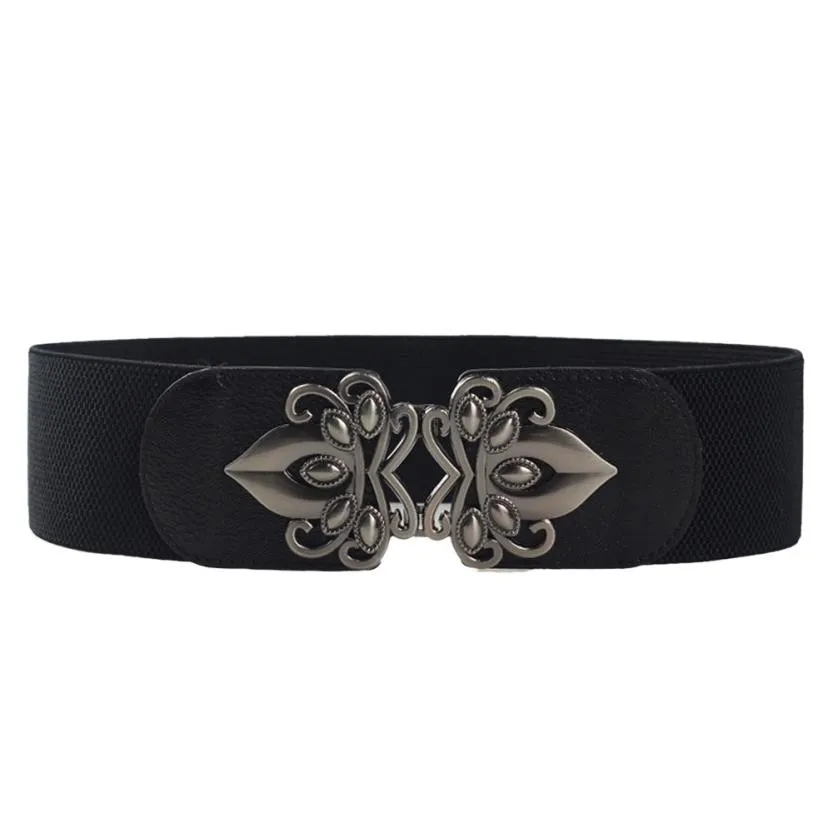 

Fashion Women's Belt imitation leather Wide Waist Elastic Length 70cm Ceinture Femme Ladies Waist Belt for Vestidos Mujer