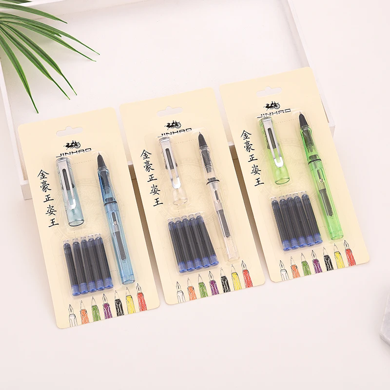 Jinhao599a-fountain-pen-pluma-estilografica-de-tinta-pluma-estilogr-fica-student-plastic-ink-pen-for-writing(2)
