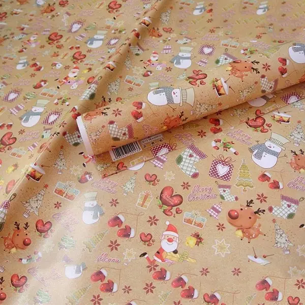 

5pcs Wrapping Paper Gift Wrap Artware Packing Package Paper Christmas Paper BDF99