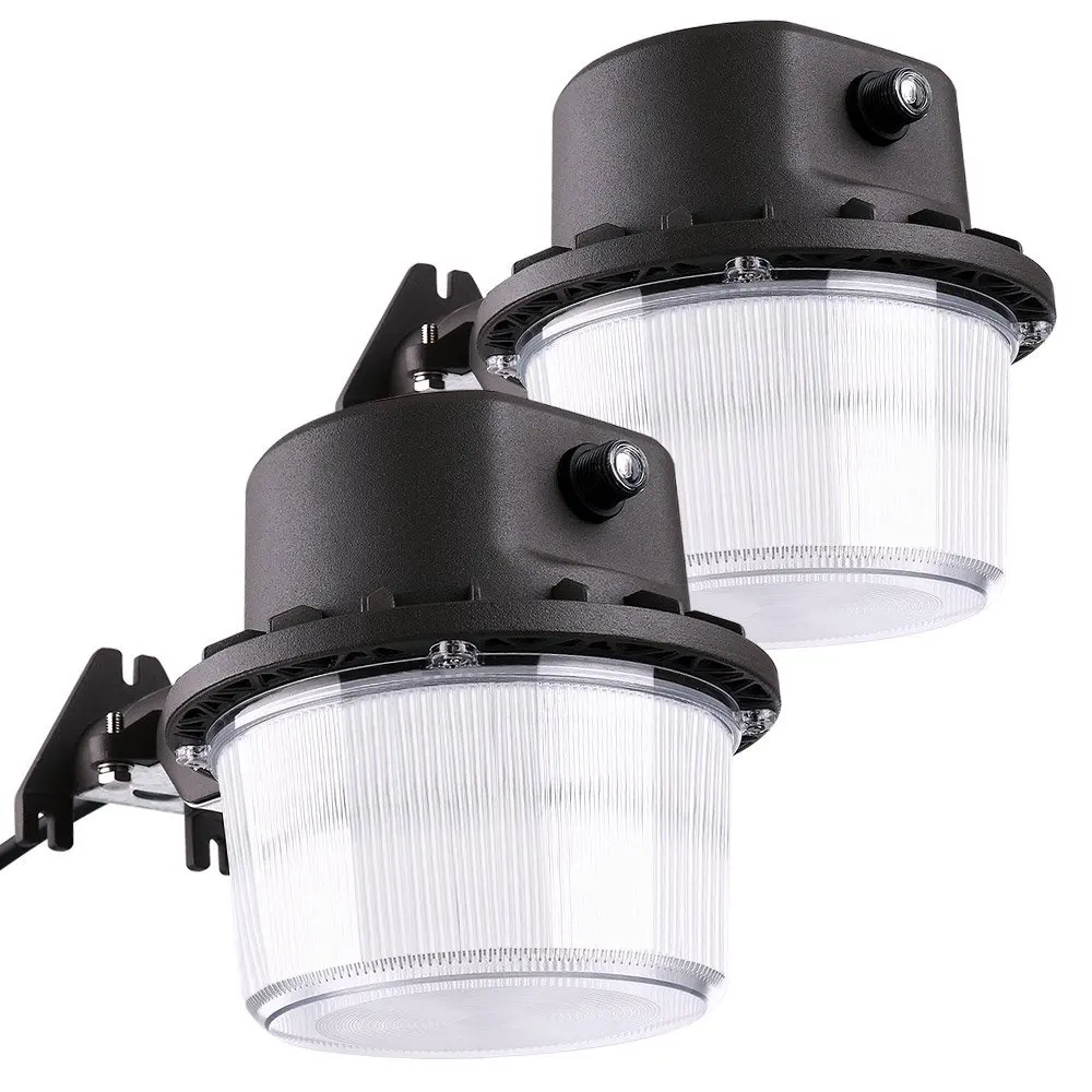 2 Pack LED Outdoor Barn Light (Photocell Included), 35W (250 300W Equiv