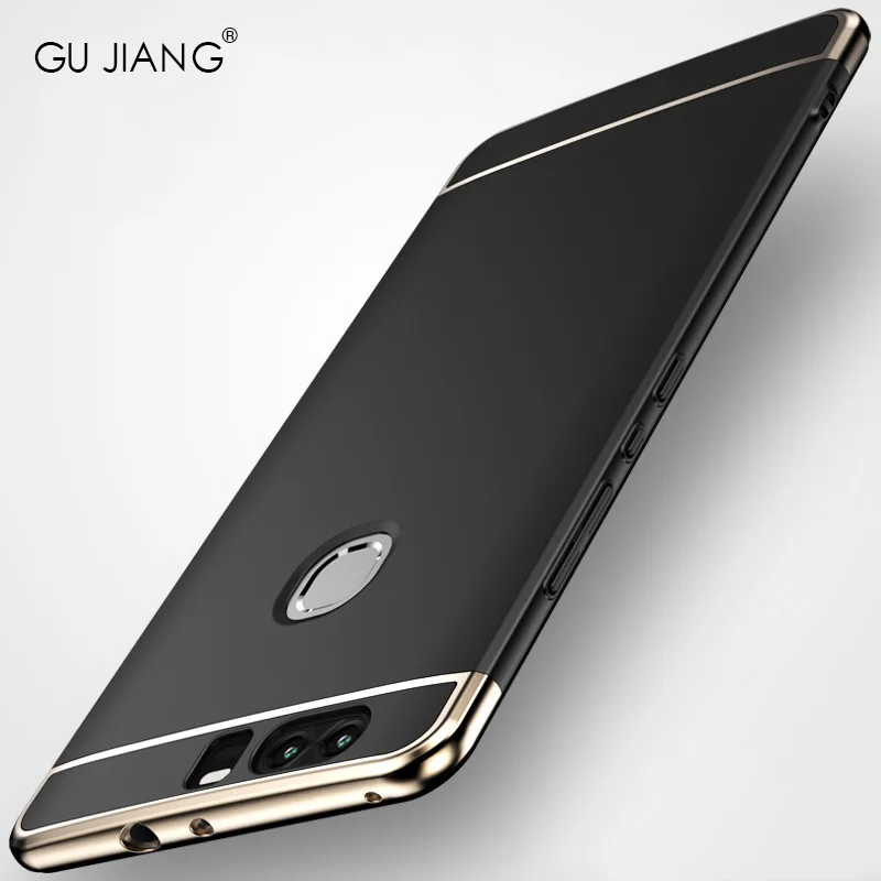 GUJIANG Luxury 3 in 1 Full Cover Slight Matte Prot...