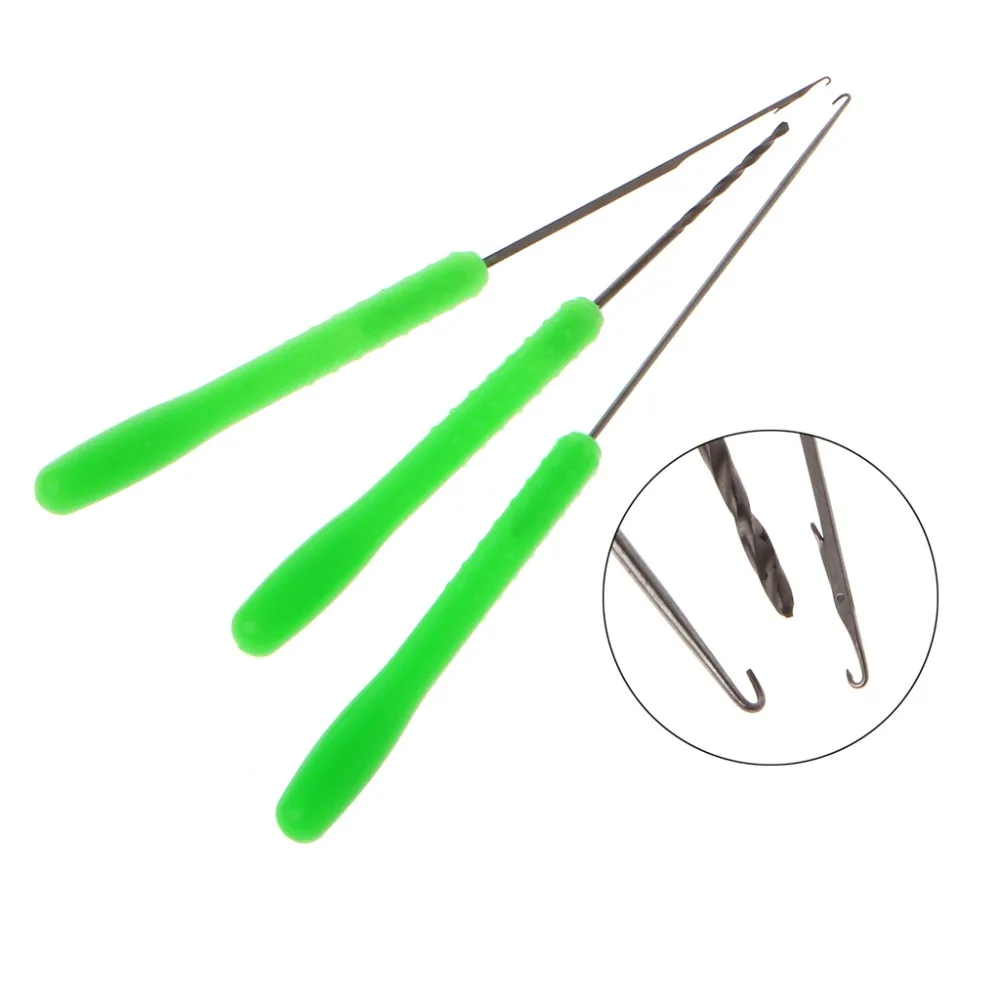 

Good 3 In 1 Fishing Bait Needle Tool Set Drill Hook Rig Needle For Making Rigs