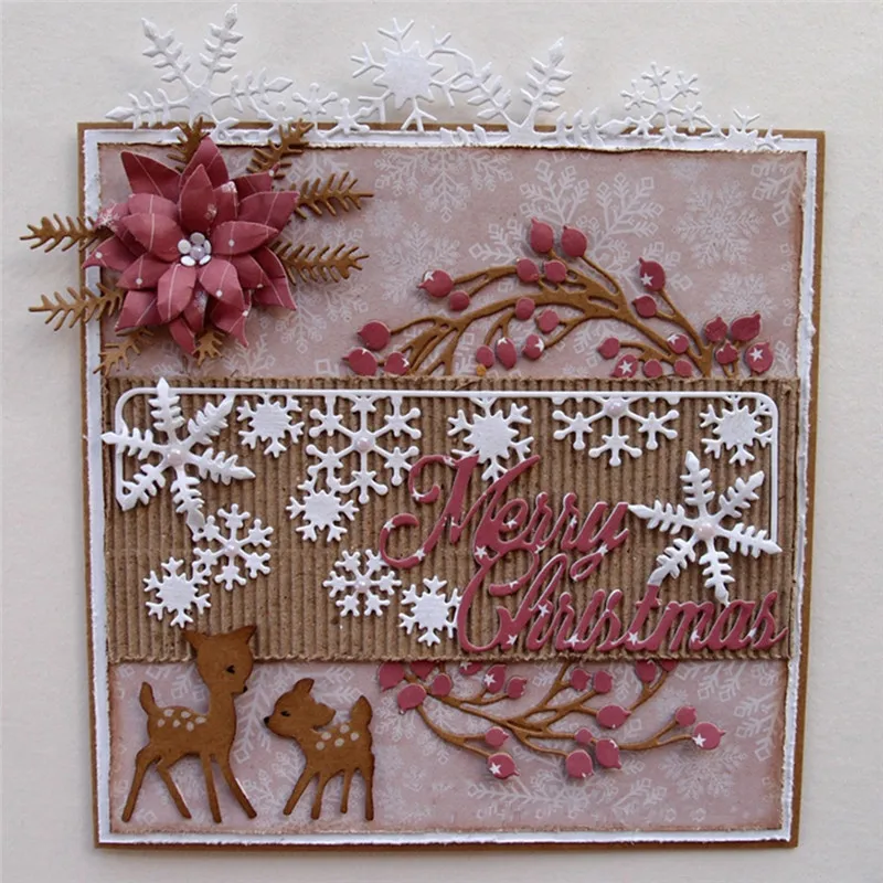 

GJCrafts Snowflakes Metal Cutting Dies New 2019 for Craft Dies Scrapbooking Album Embossing Dies Paper Card Die Cut Decor