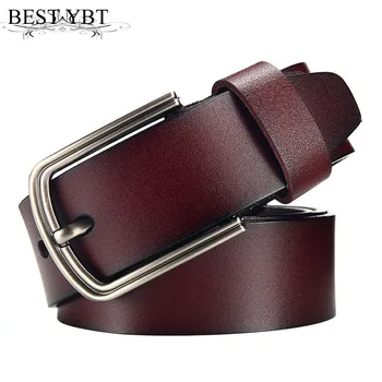 

Best YBT Men belt high quality Alloy Pin buckle Imitation leather belt Business affairs Men casual simple fashion trend belt