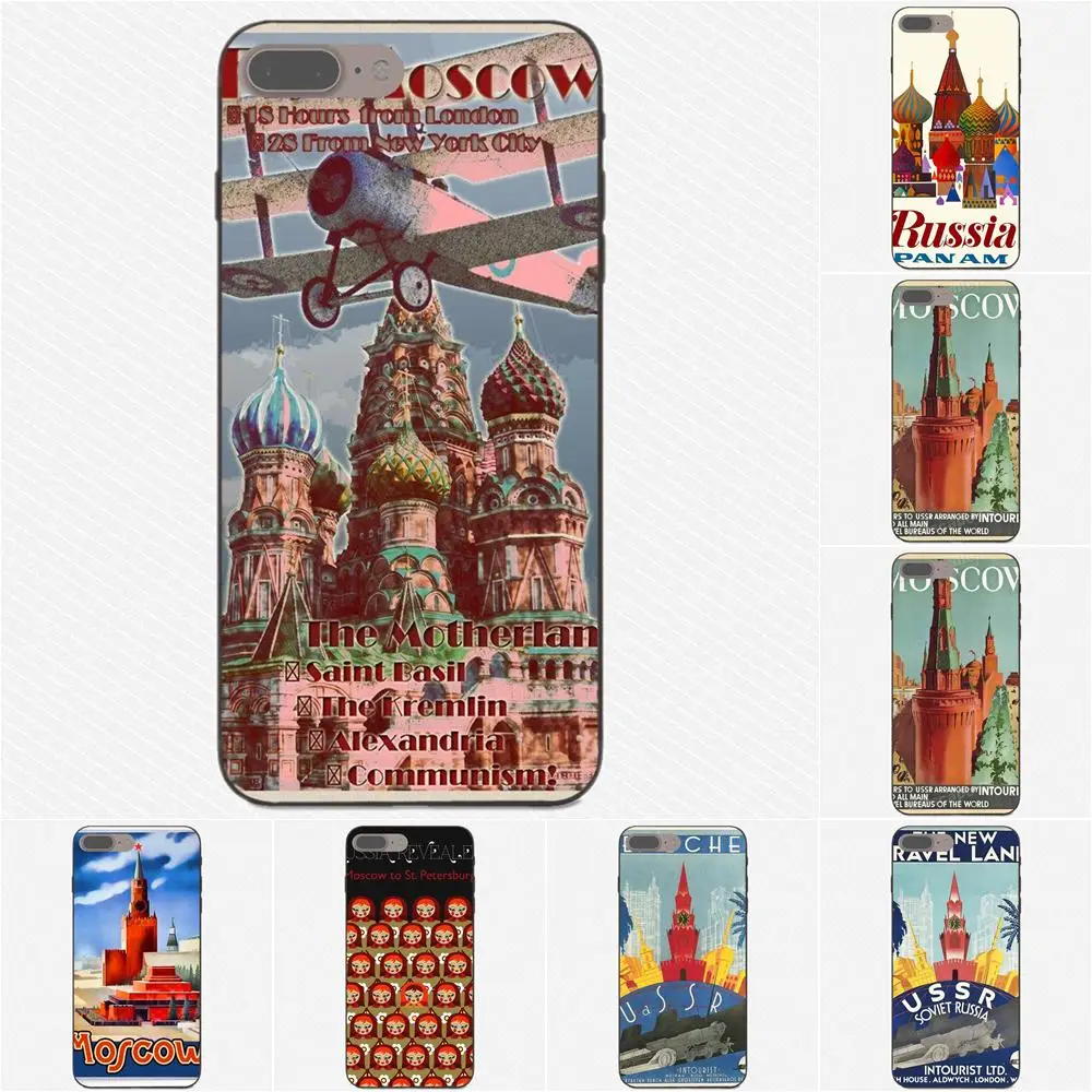 Известная Россия Москва дорожный плакат ТПУ чехол для телефона Xiaomi Mi Mix Max Note 2 2S 3