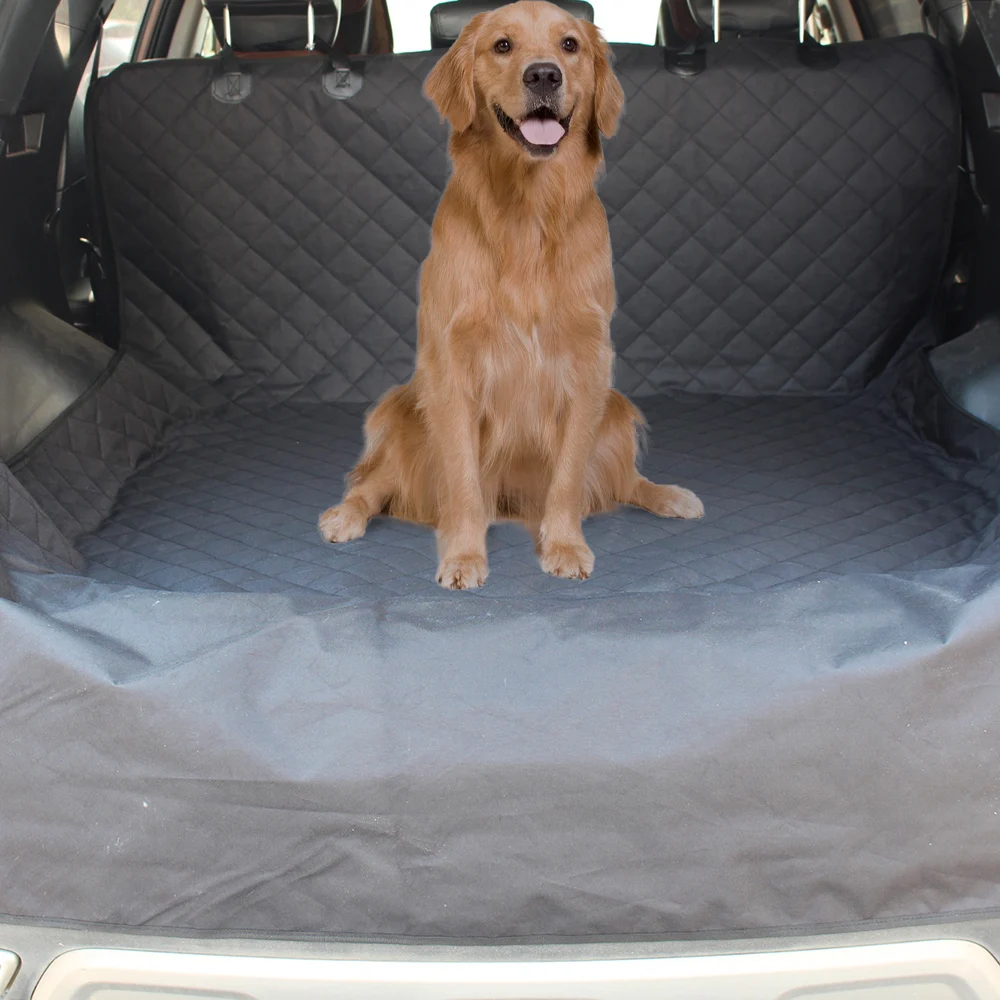 

Waterproof Non-Slip Pet Car Seat For Dogs Pet Trunk Liner Seat Protector Supplies For Dogs Oxford Hammock For Transporting Dogs