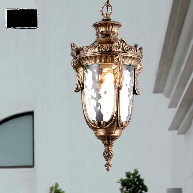 Outdoor Light pavilion waterproof outdoor pendant lights simple loft