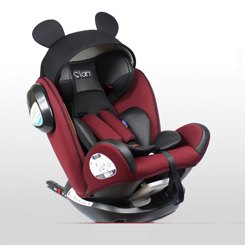 Isofix Interface Child Car Safety Seat 0 12 Years ECE 3C Convertible