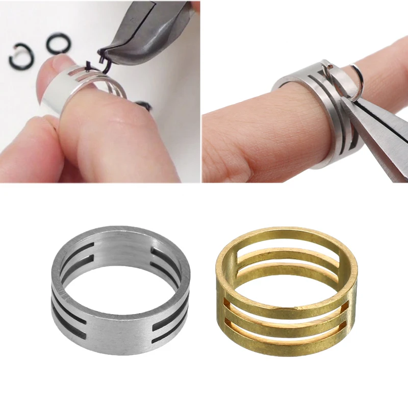 Металлическое кольцо-открывалка для открывания, закрывающее кольцо на палец, ювелирные изделия, Круглый Круг, бусина, плоскогубцы, сделай сам, инструменты для изготовления ювелирных изделий