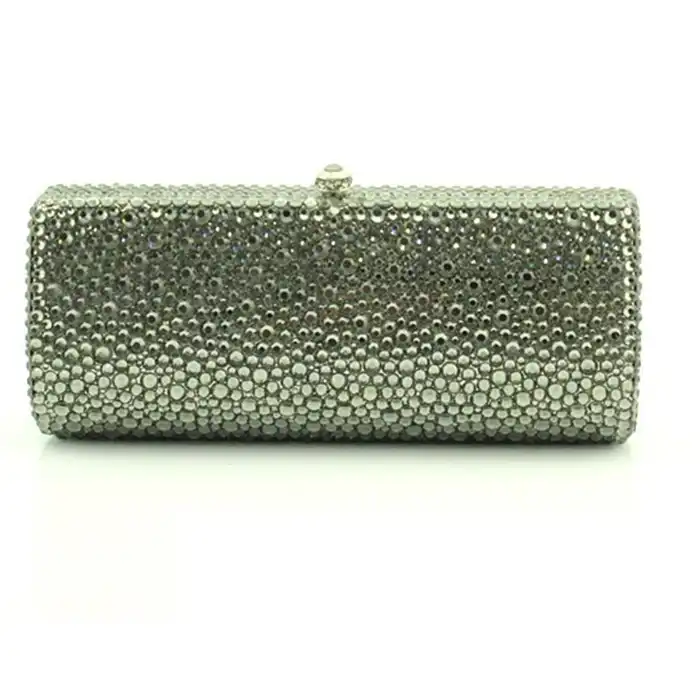 green clutch bags for weddings