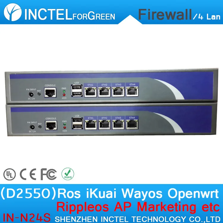 

D2550 4-Ports Gigabit Routing Panabit PFSense monowall