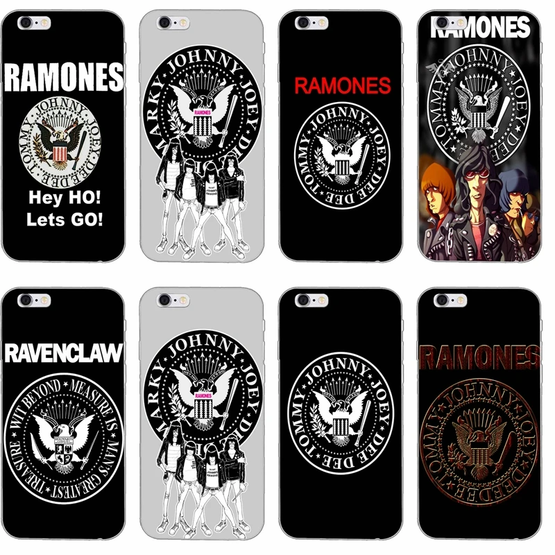 

ramones Punk TPU Silicone Soft phone case For Xiaomi Mi A2 6X 8 SE Pro Lite Mix 2 3 Redmi 6 6A S2 Note 6 Pro Pocophone F1