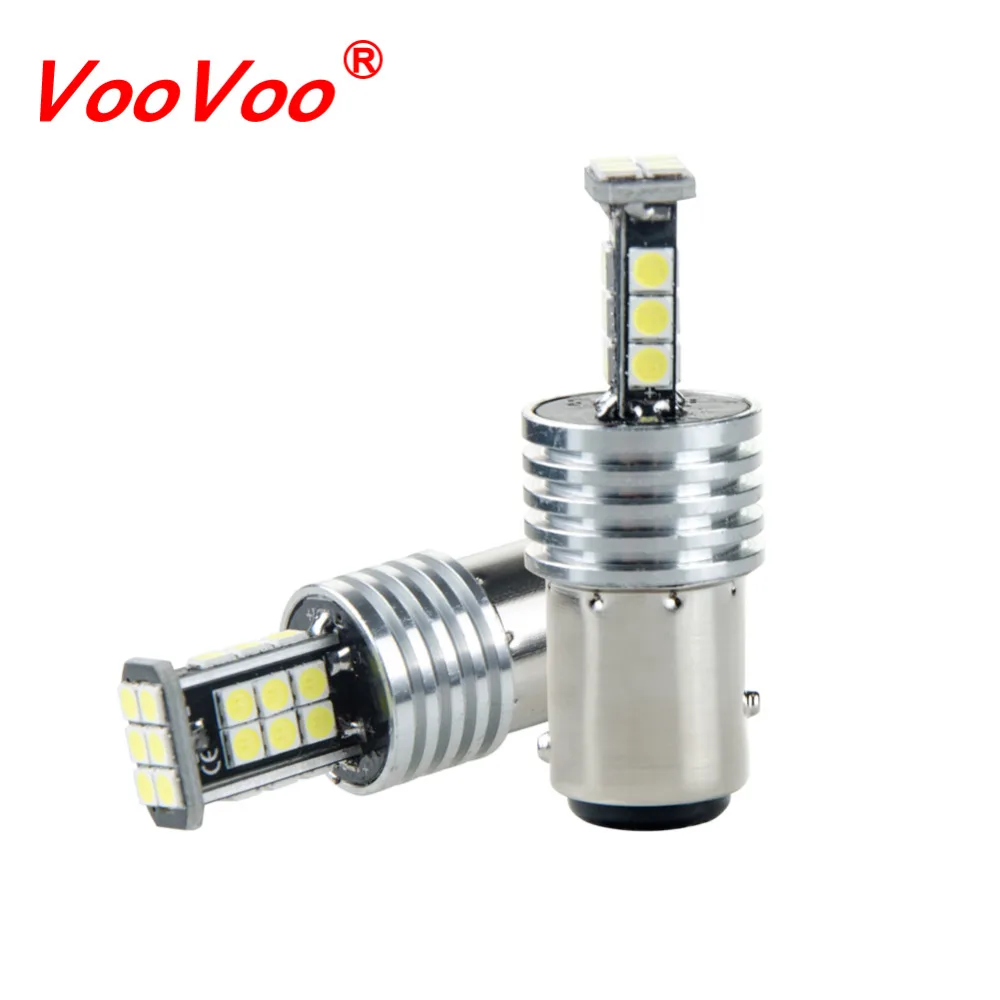 2 шт. 1157 BAY15D лампы 24 Led 3030 SMD P21/5 Вт Luces Reversa Высокая мощность тормозной светильник s
