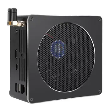 

Mini PC Computer Host I7-8750HK 2.2GHz Turbo Boost 4.1GHz Intel UHD Graphics 630+Dual DDR4+Dual M.2 SSD+4K Output+RJ45+WiFi