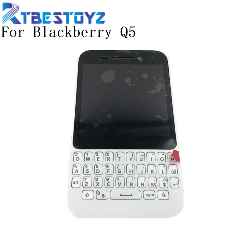 Полный Корпус ЖК-дисплей Дисплей Сенсорный экран планшета+ рамка+ клавиатура+ Батарея отсека для BlackBerry Q5