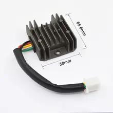 Motorcycle 5 Wire Voltage Regulator Rectifier For GY6 KYMCO Zing 125cc 150cc