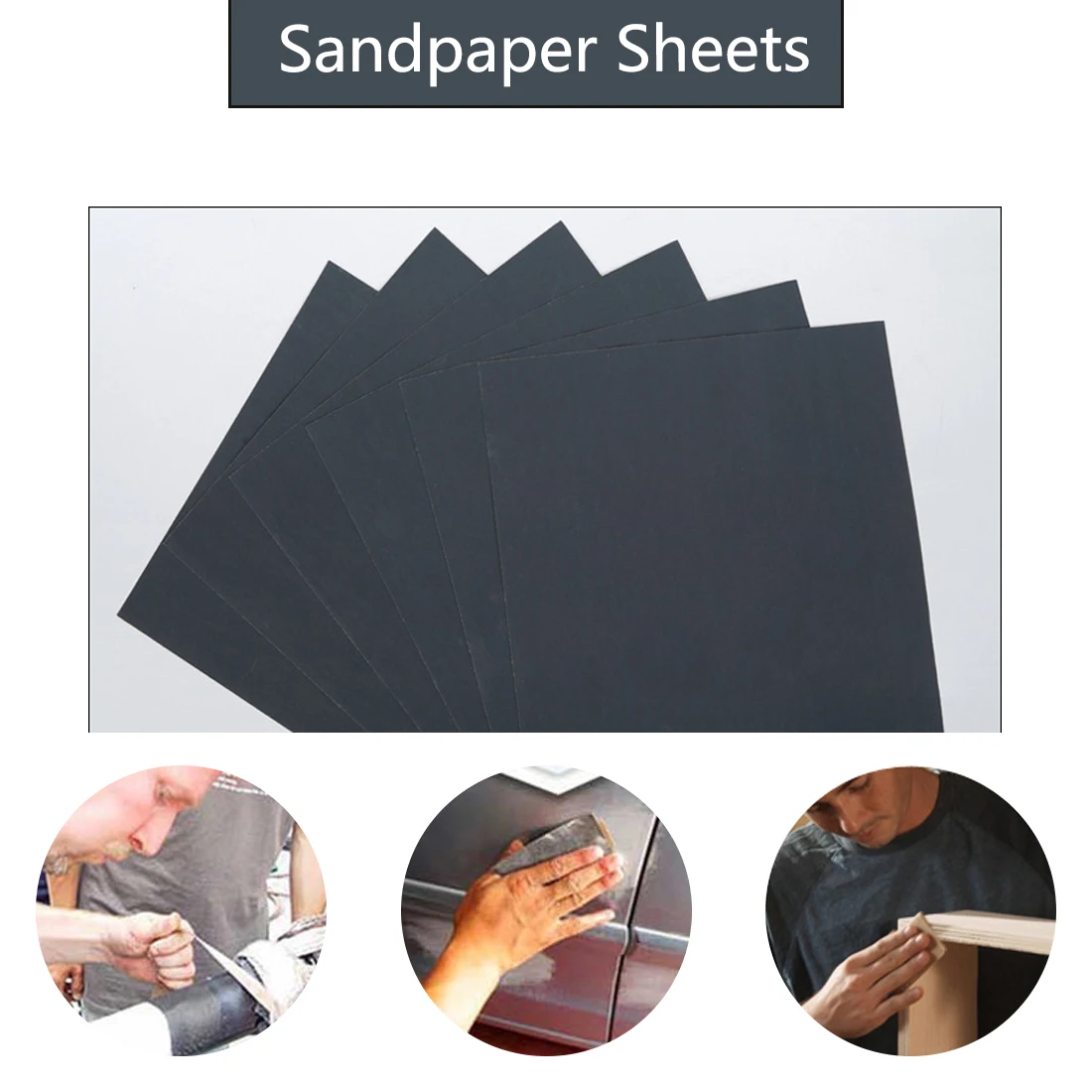 

230*280mm German Warrior 991A Sandpaper with grits p3000 p5000 p7000 Waterproof, wet grinding Long service life of sandpaper