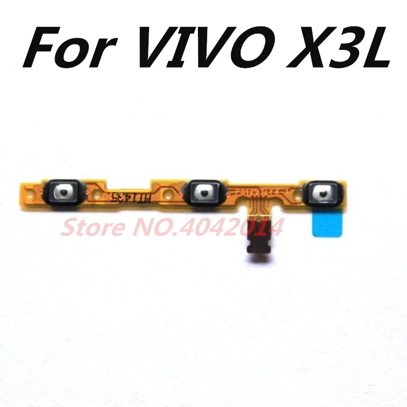 10 шт. новый оригинальный аудио +-Кнопка громкости гибкий кабель для VIVO X3L ключ