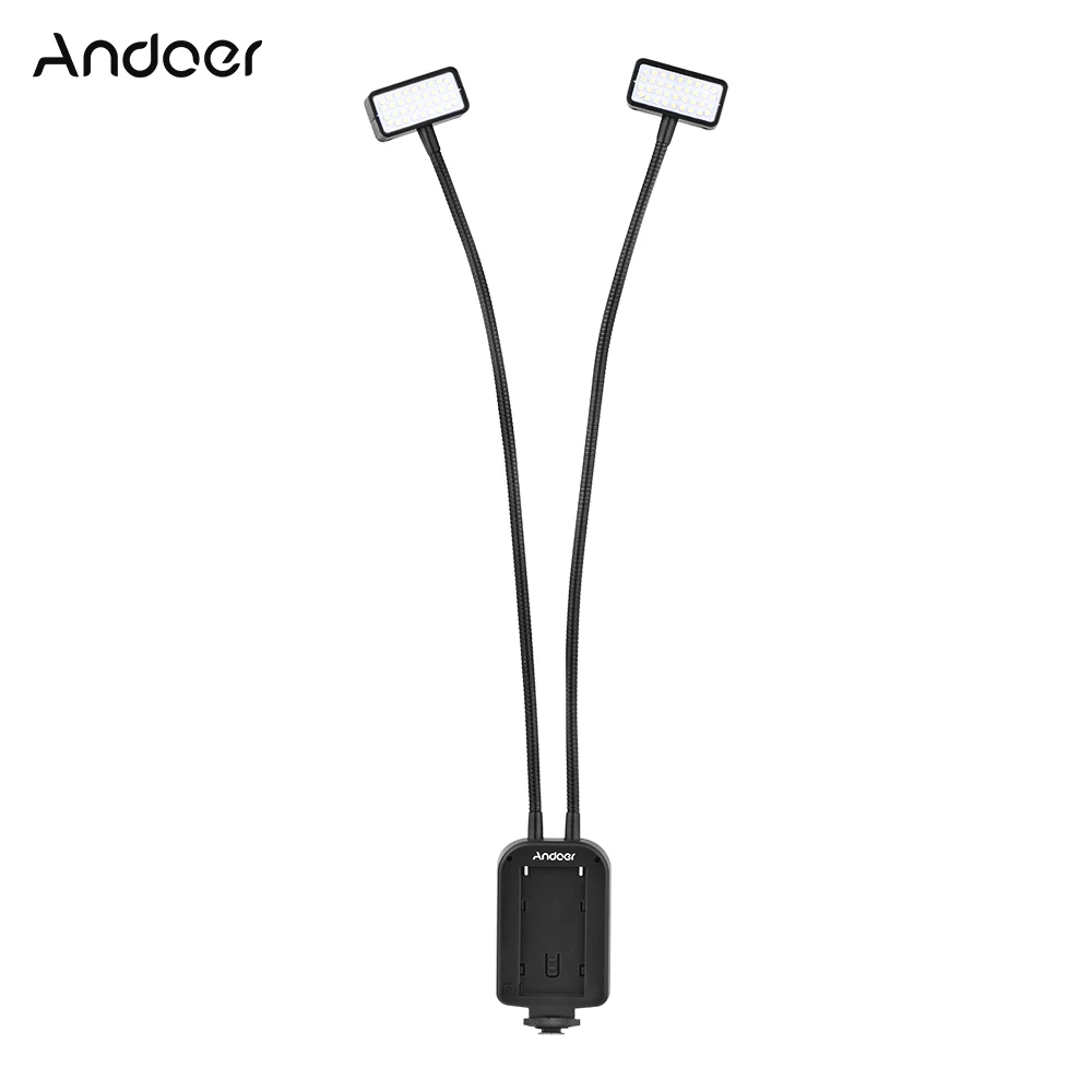 

Andore GN15 Macro Flash Light Lamp Speedlite with Flexible Metal Hose Adjustable Angle for Canon Nikon Sony Fujifilm DSLR Camera
