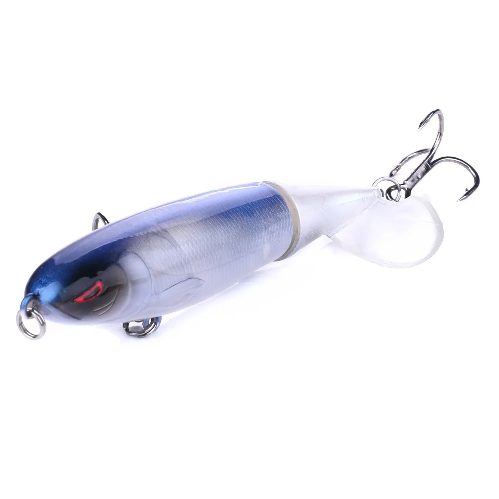 Iscas de Pesca Isca de Pesca Hélice Girar Cauda Macia 13g - 10 cm Hard Bait Artificial Flutuante Natação Água Lápis Atacar 8 Pcs 9 cauda macia 13G 10 CM hard bait