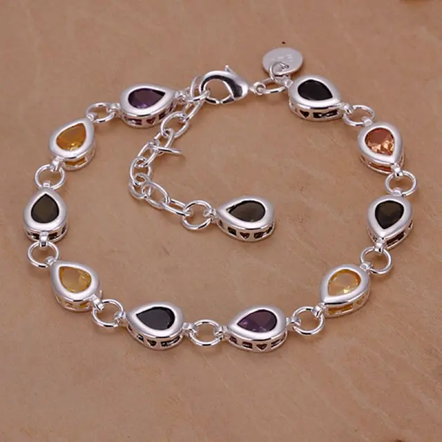 Girls bangle charm bracelet jewelry wholesale